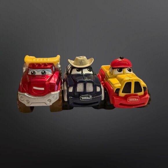 8 Tonka Lil Chuck and Friends Diecast Vehicles Construction Hasbro Maisto 3” A16 - Picture 12 of 16